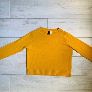 Yellow sweater